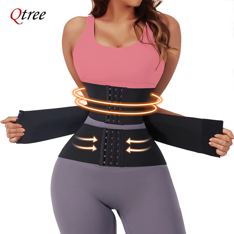 Shapewear Bodysuit Firm - Qtree ترقية مدرب خصر انتزاع البطن