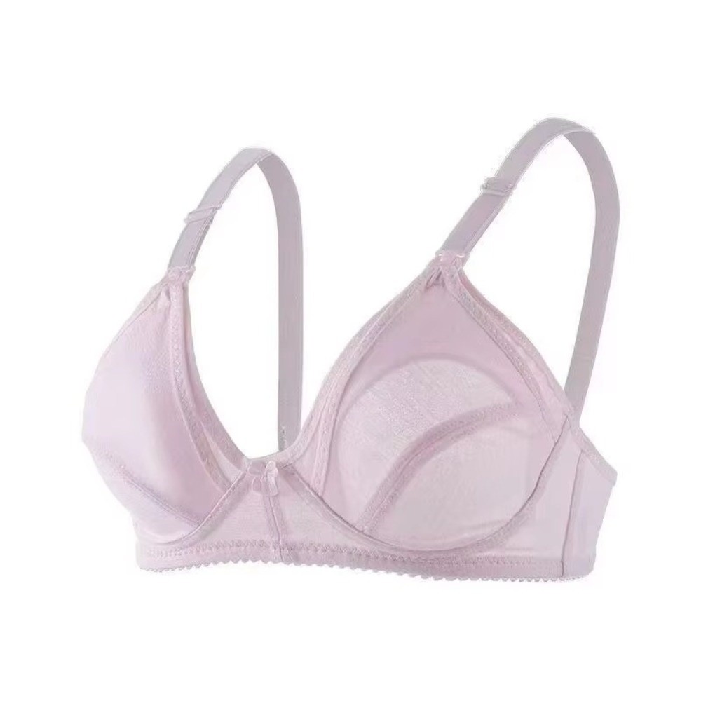 Nursing Bra Sleep - حمالة صدر قطنية للرضاعة بدون أسلاك،