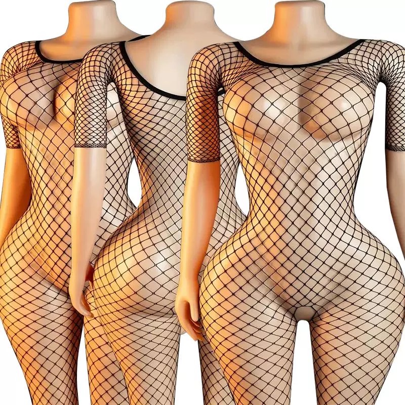 Bodystocking Fishnet - شبكة صيد السمك عبودية Bdsm جوارب