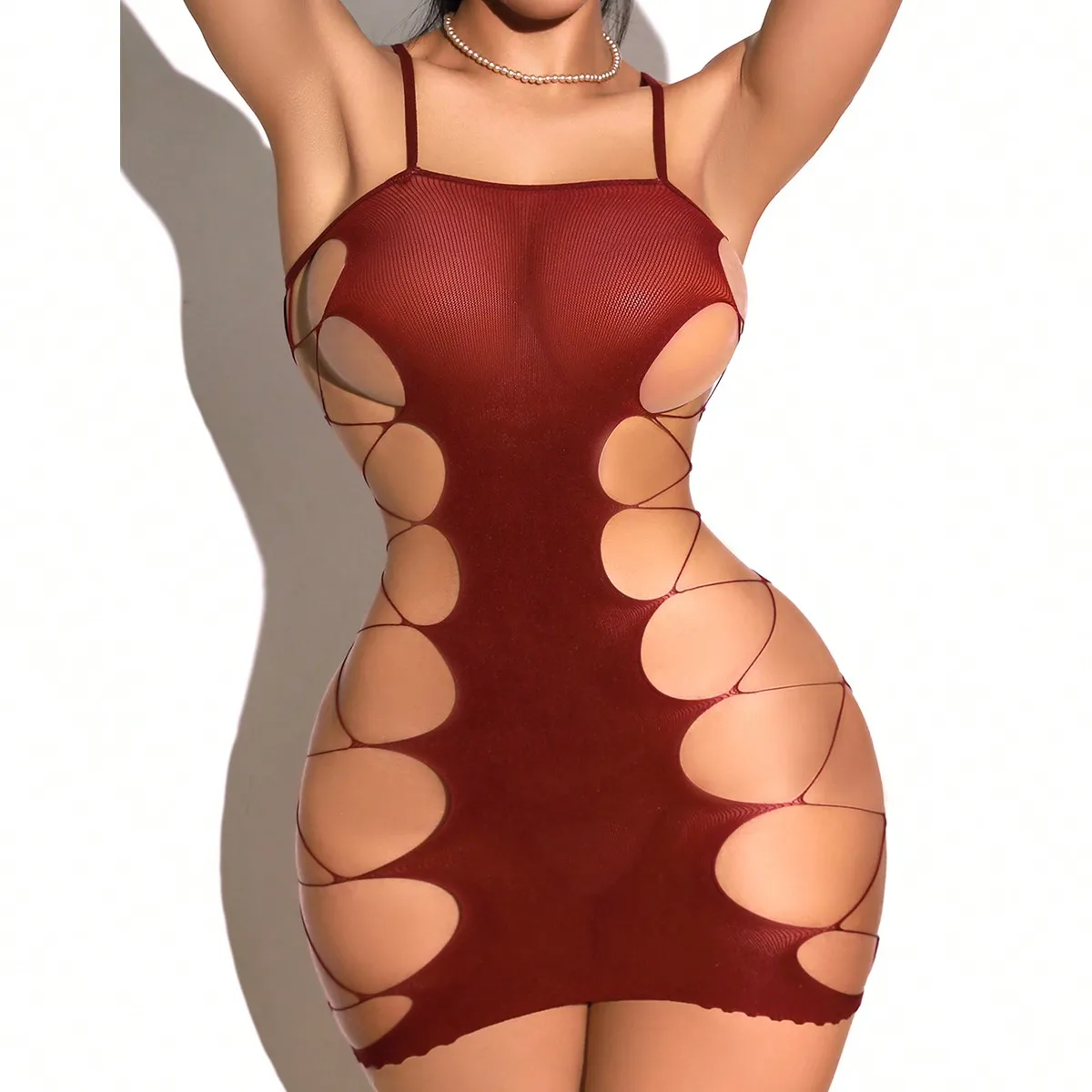 Bodystocking Fishnet - موضة جديدة للمرأة جوارب الجسم Tinghs