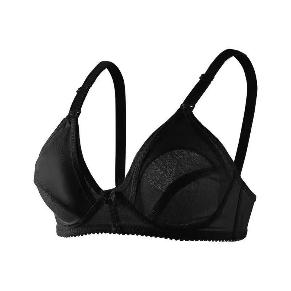 Nursing Bra Sleep - حمالة صدر قطنية للرضاعة بدون أسلاك،