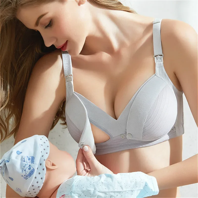 Nursing Bra Sleep - حمالة صدر للرضاعة للنساء الحوامل ،
