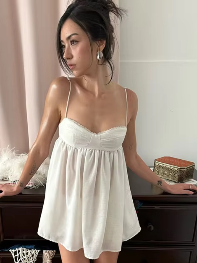 Cami Top Lace - طقم نوم نسائي كلاسيكي من قطعتين