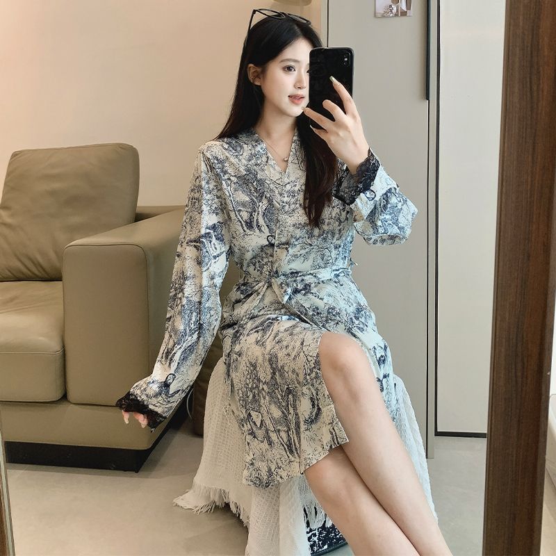 Robe Silk Women - طقم ملابس نوم نسائي صيفي من
