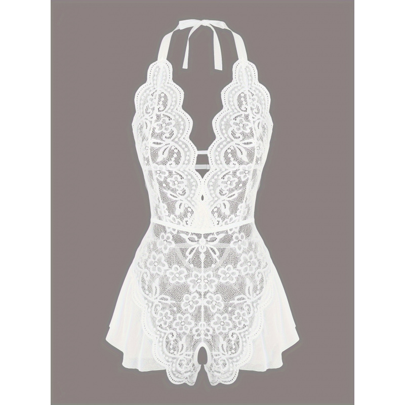 Lace Teddy Lingerie - ملابس داخلية نسائية مثيرة: بودي سوت