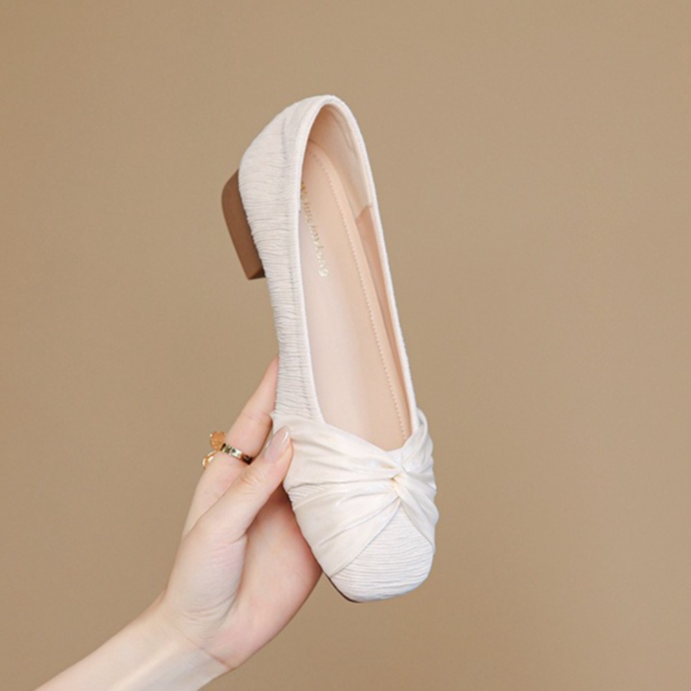 Slip Dress Satin - أحذية نسائية أنيقة بكعب سميك من