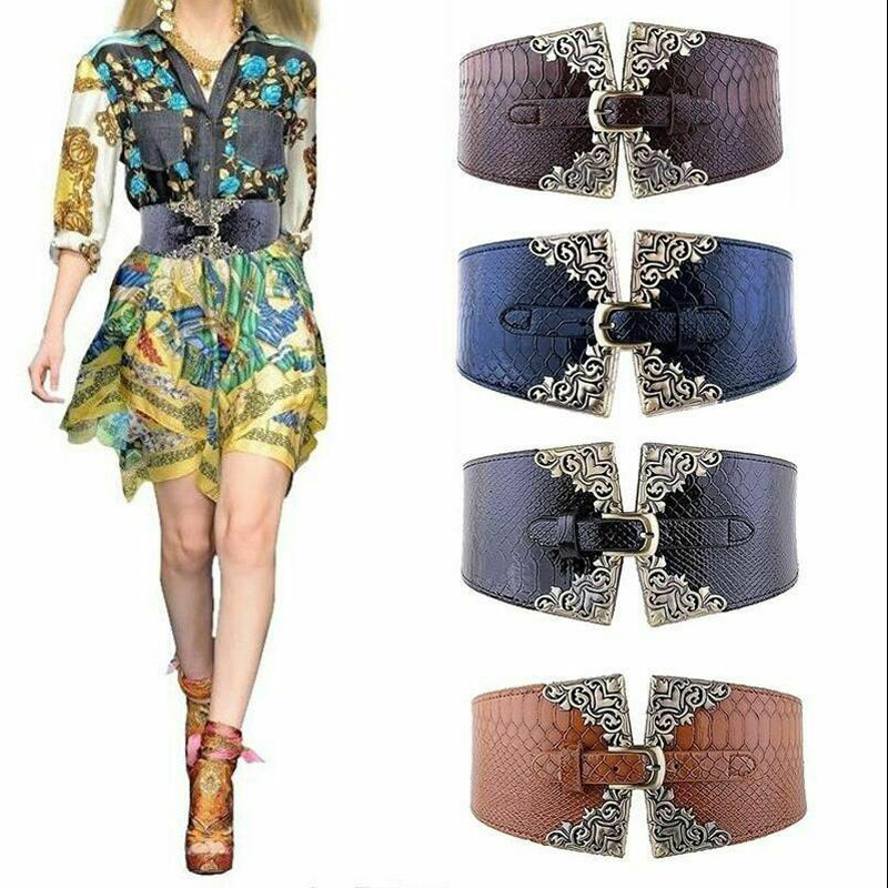 المرأة مطاطا مشبك حزام عريض Vi - مراجعة Corset Waist Cinch وسعره