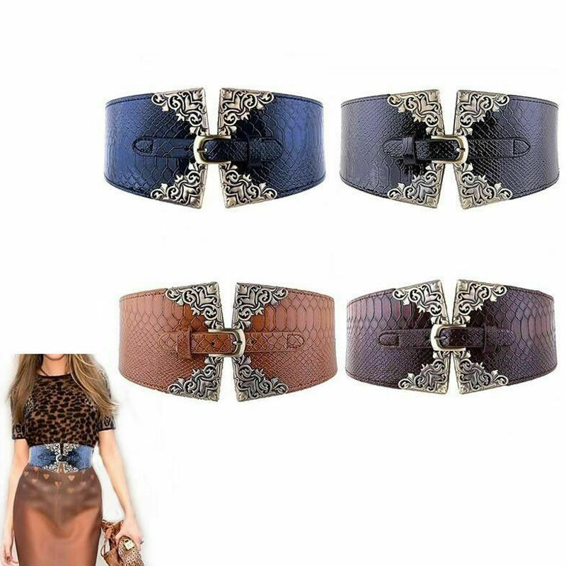 المرأة مطاطا مشبك حزام عريض Vi - مراجعة Corset Waist Cinch وسعره