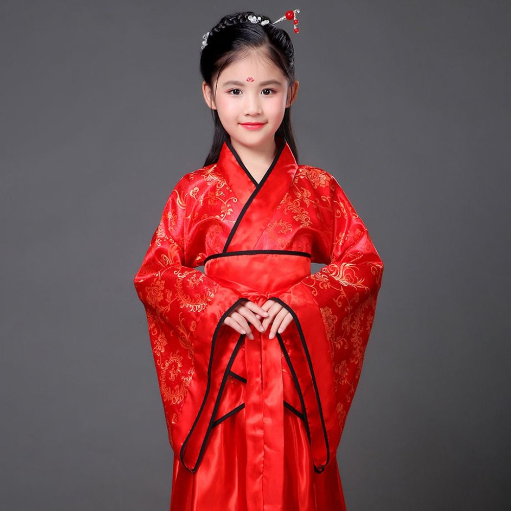 أزياء الأطفال العرقية القديمة  - مراجعة Robe Silk Women وسعره