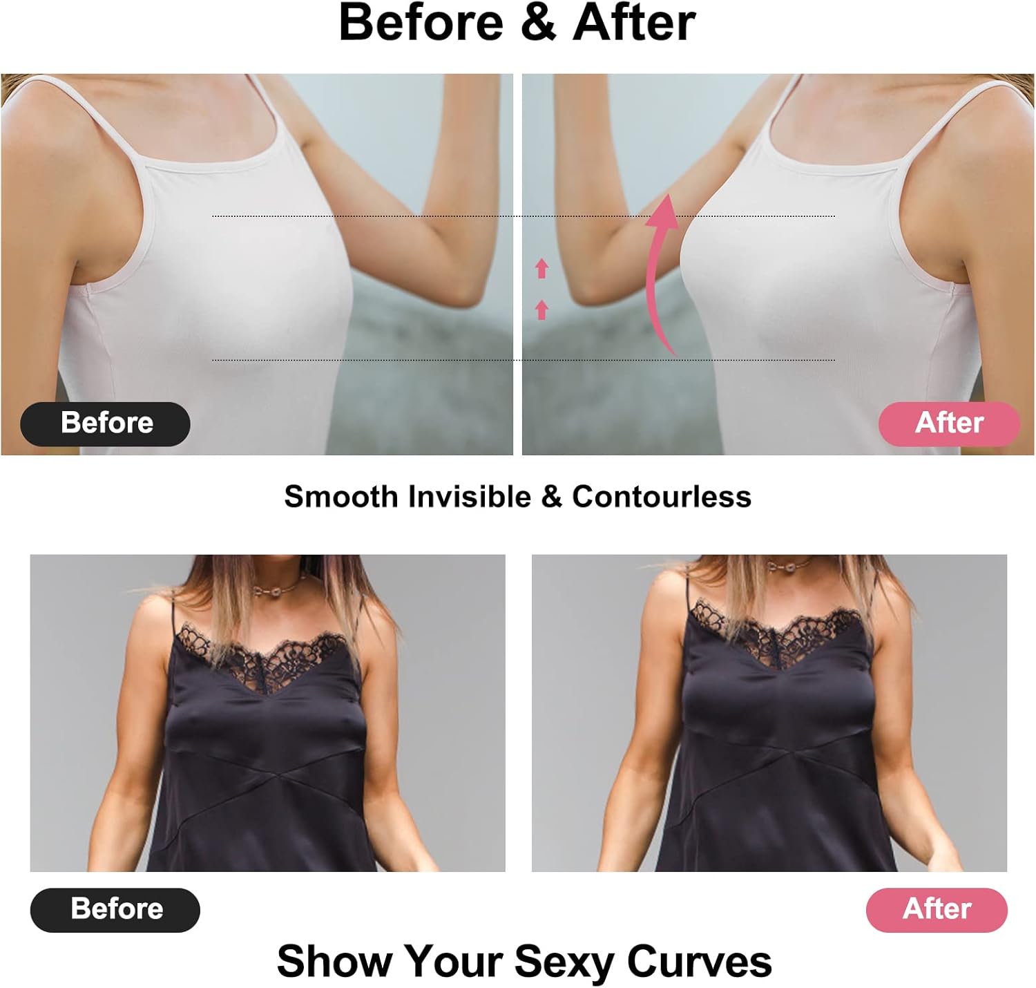 حمالة صدر لاصقة رافعة للصدر، ح - مراجعة Silicone Bra Adhesive وسعره