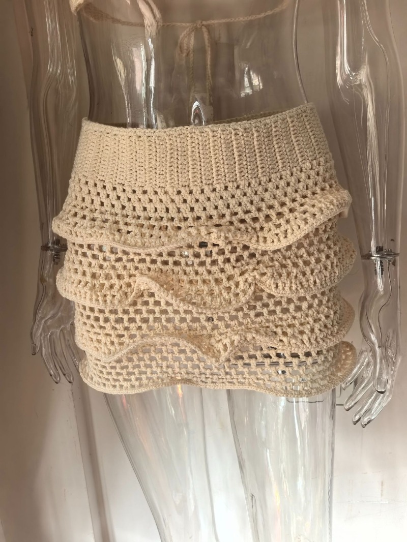 طقم نسائي من قطعتين للعطلات وا - مراجعة Cami Top Lace وسعره