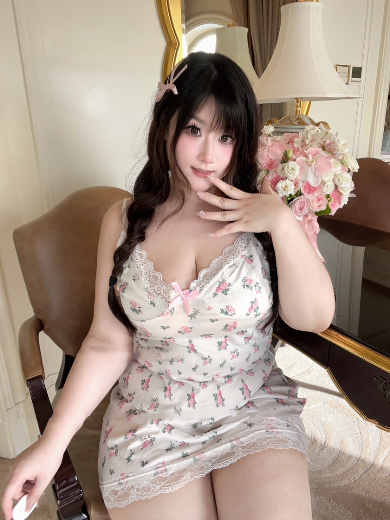 فستان ليلي دانتيل مثير بدون أك - مراجعة Babydoll Chemise Night وسعره