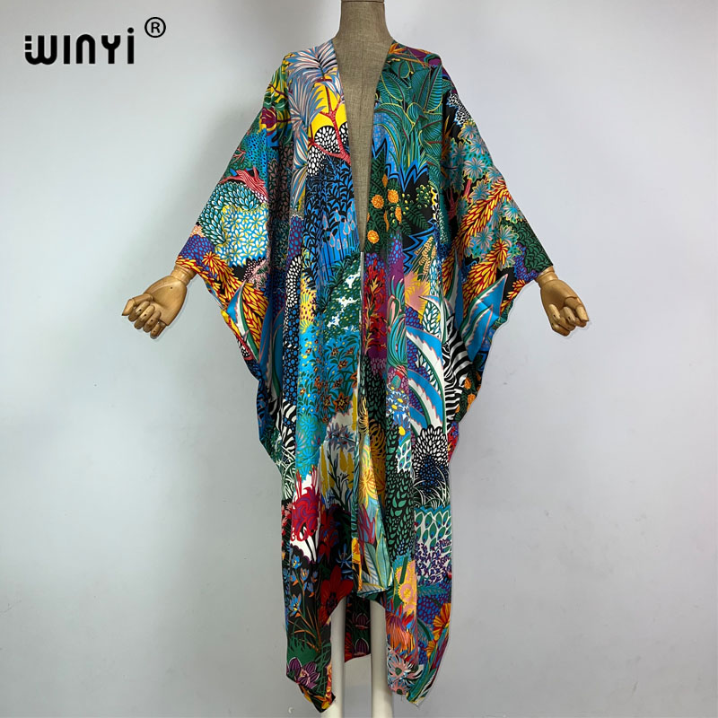 WINYI أفريقيا الشرق الأوسط كيم - مراجعة Robe Silk Women وسعره