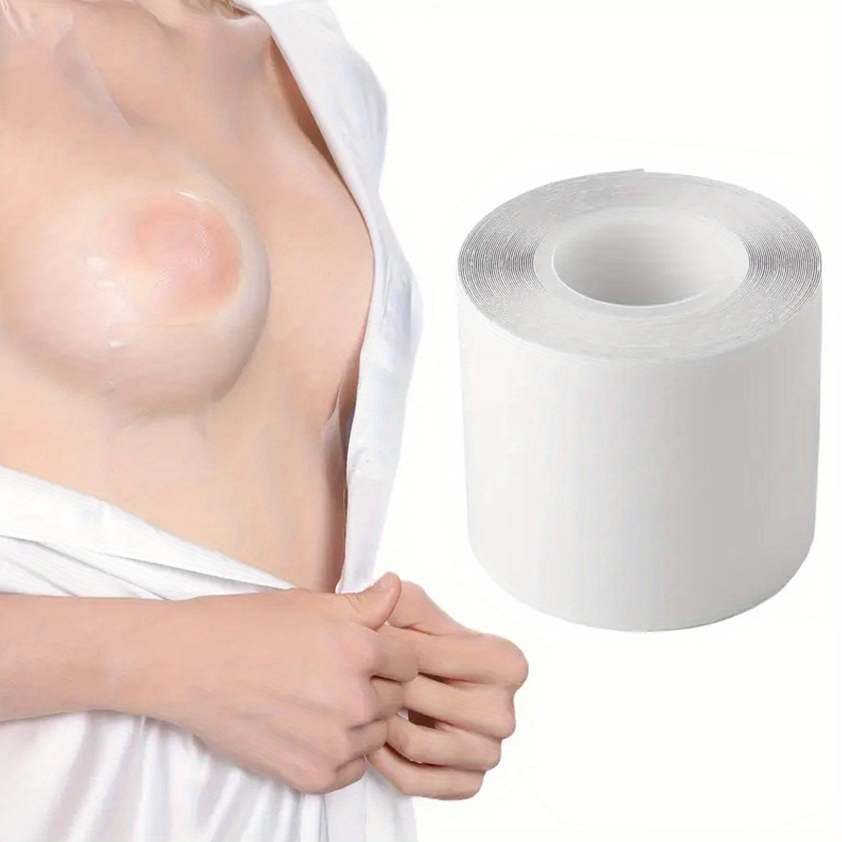 شريط لاصق للصدر غير مرئي وصديق - مراجعة Nipple Cover Pasties وسعره