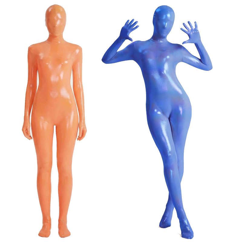 بدلة زنتاي نسائية لامعة متدرجة - مراجعة Shapewear Bodysuit Firm وسعره