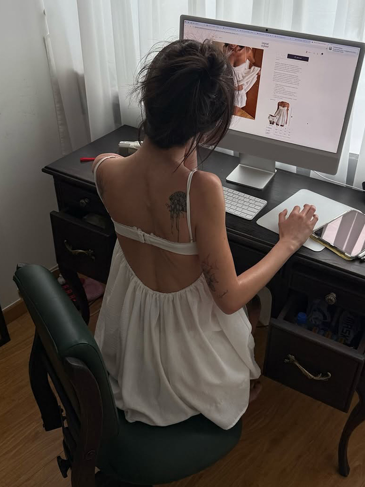 طقم نوم نسائي كلاسيكي من قطعتي - مراجعة Cami Top Lace وسعره