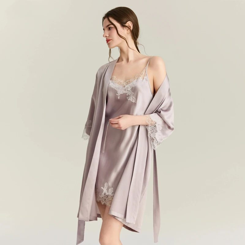 22 مللي متر 100% التوت حبل من  - مراجعة Robe Silk Women وسعره