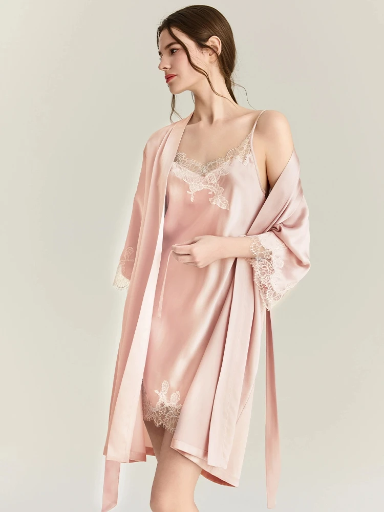 22 مللي متر 100% التوت حبل من  - مراجعة Robe Silk Women وسعره