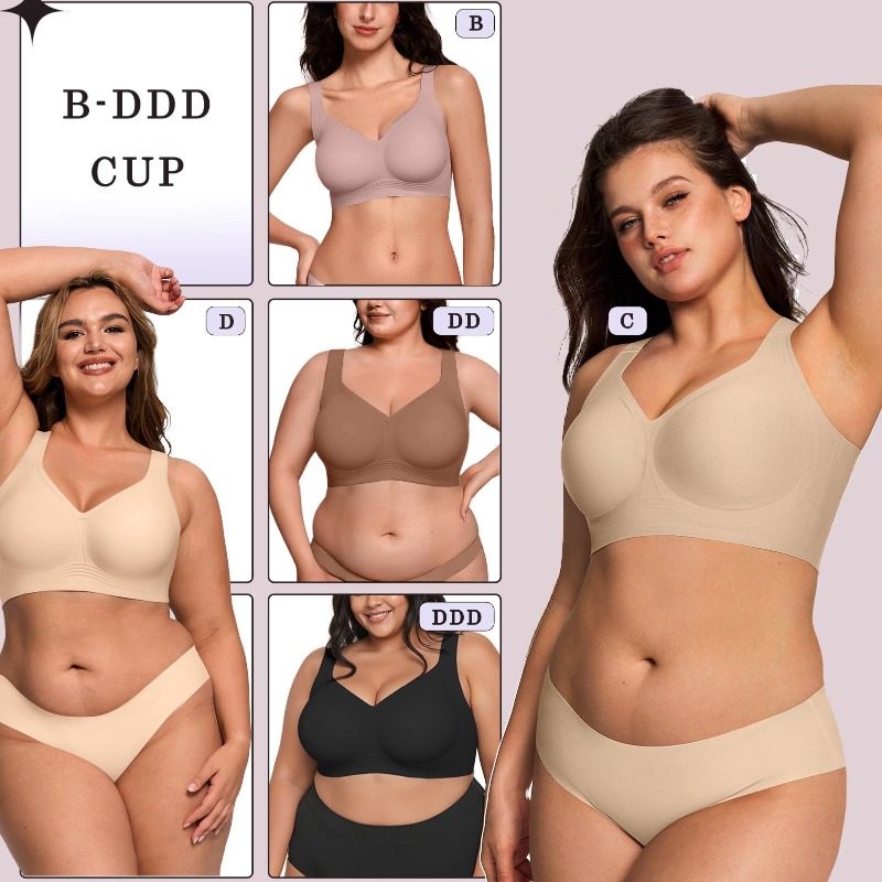 حمالة صدر نسائية لاسلكية بمقاس - مراجعة Push Up Bra Padded وسعره