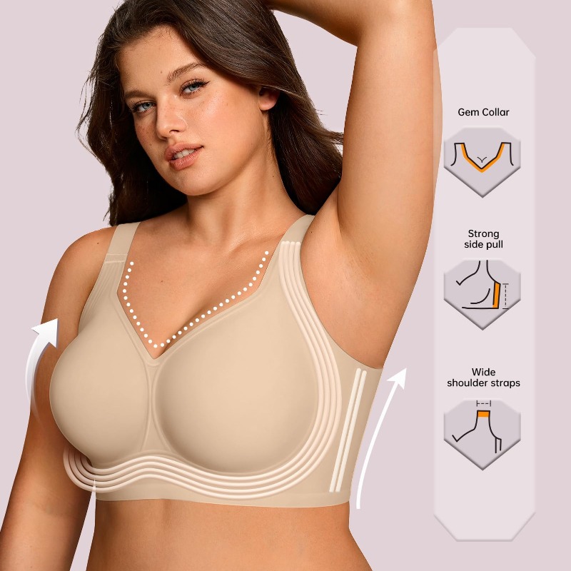 حمالة صدر نسائية لاسلكية بمقاس - مراجعة Push Up Bra Padded وسعره