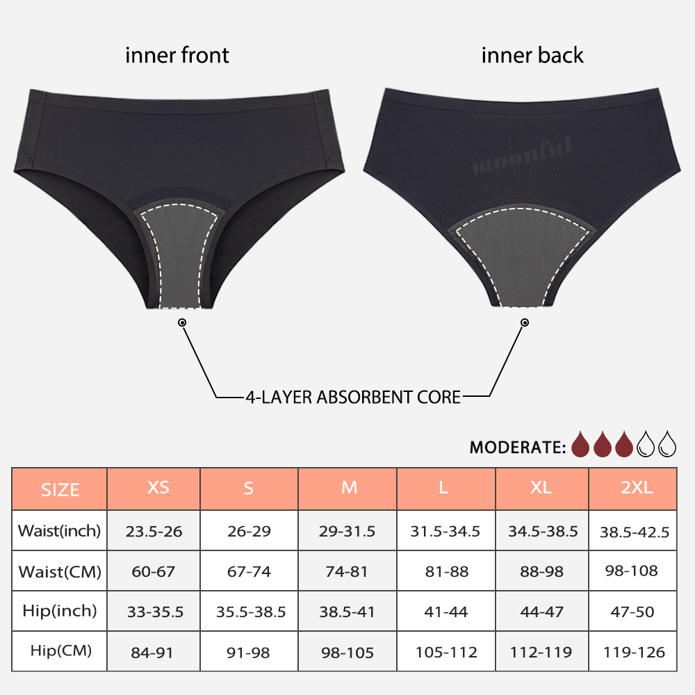 سلس سراويل الحيض امرأة وفيرة ت - مراجعة Seamless Underwear Women وسعره