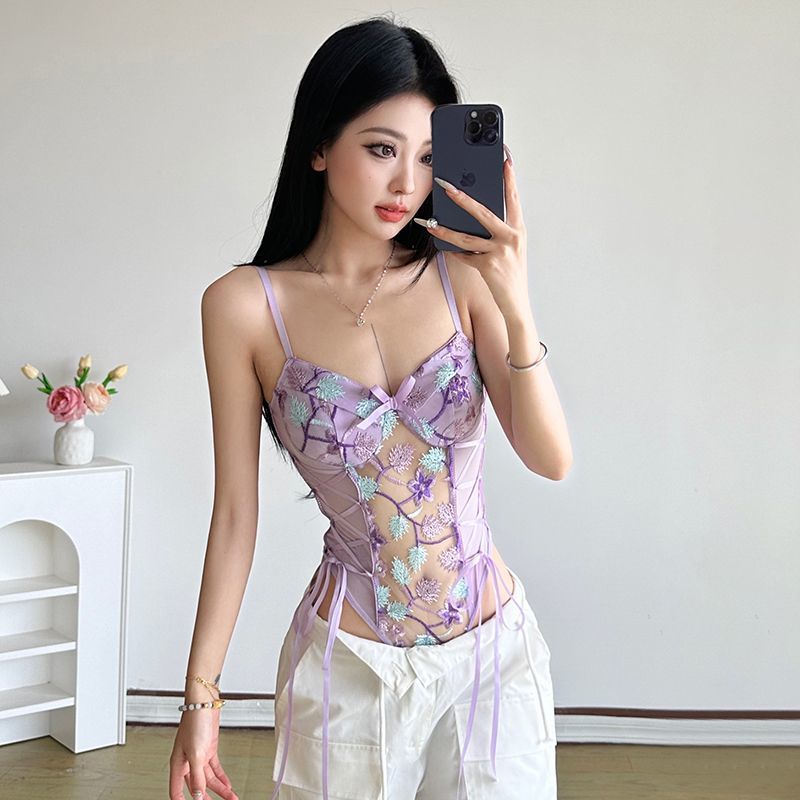 جمبسوت نسائي جديد لصيف 2026 بت - مراجعة Cami Top Lace وسعره