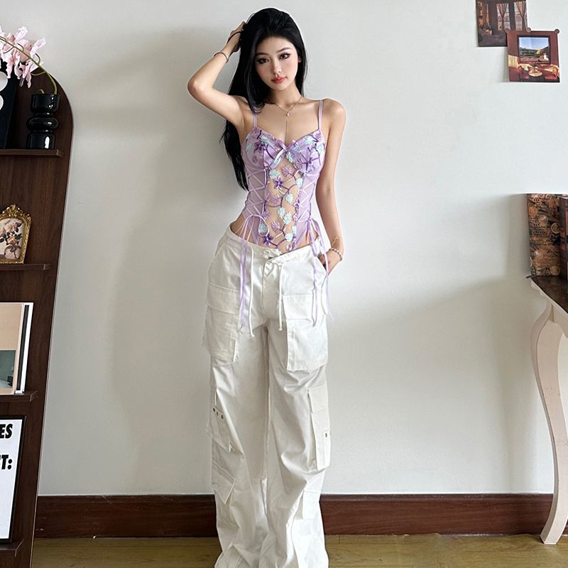 جمبسوت نسائي جديد لصيف 2026 بت - مراجعة Cami Top Lace وسعره