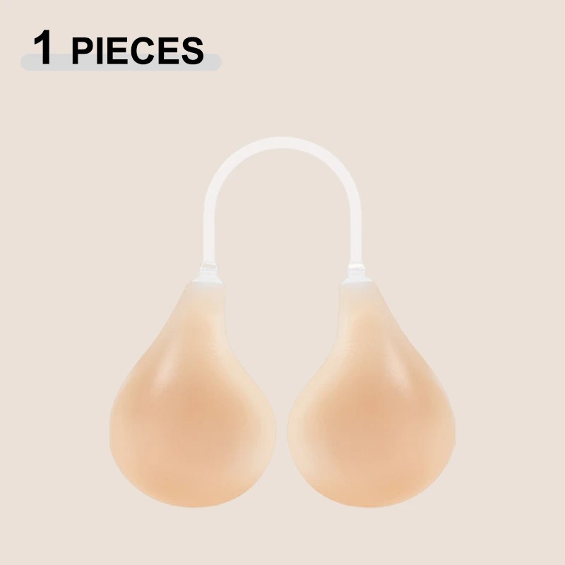 1 قطعة حمالة صدر سيليكون صيفية - مراجعة Silicone Bra Adhesive وسعره