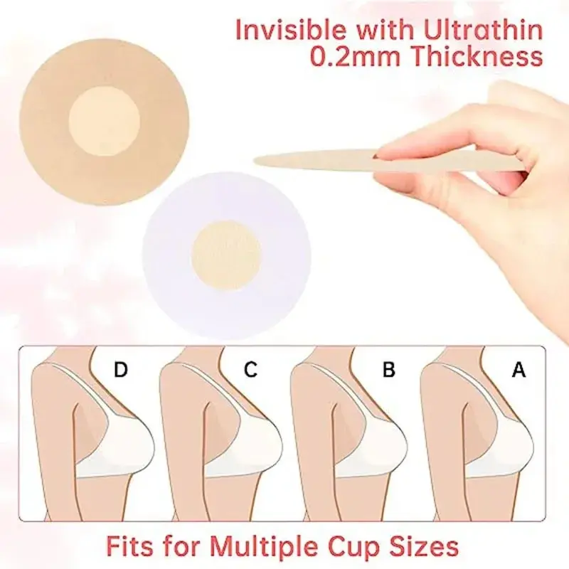 100 قطعة الحلمة ملصق المتاح غي - مراجعة Nipple Cover Pasties وسعره