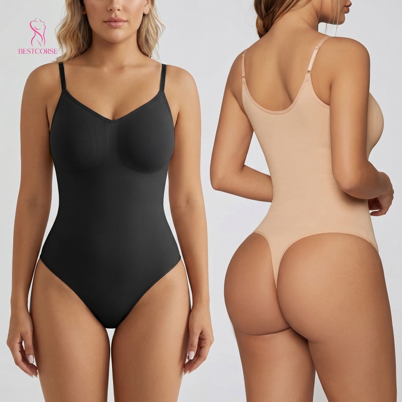 XS 3XL سلس بدلة للجسم ملابس دا - مراجعة Shapewear Bodysuit Firm وسعره