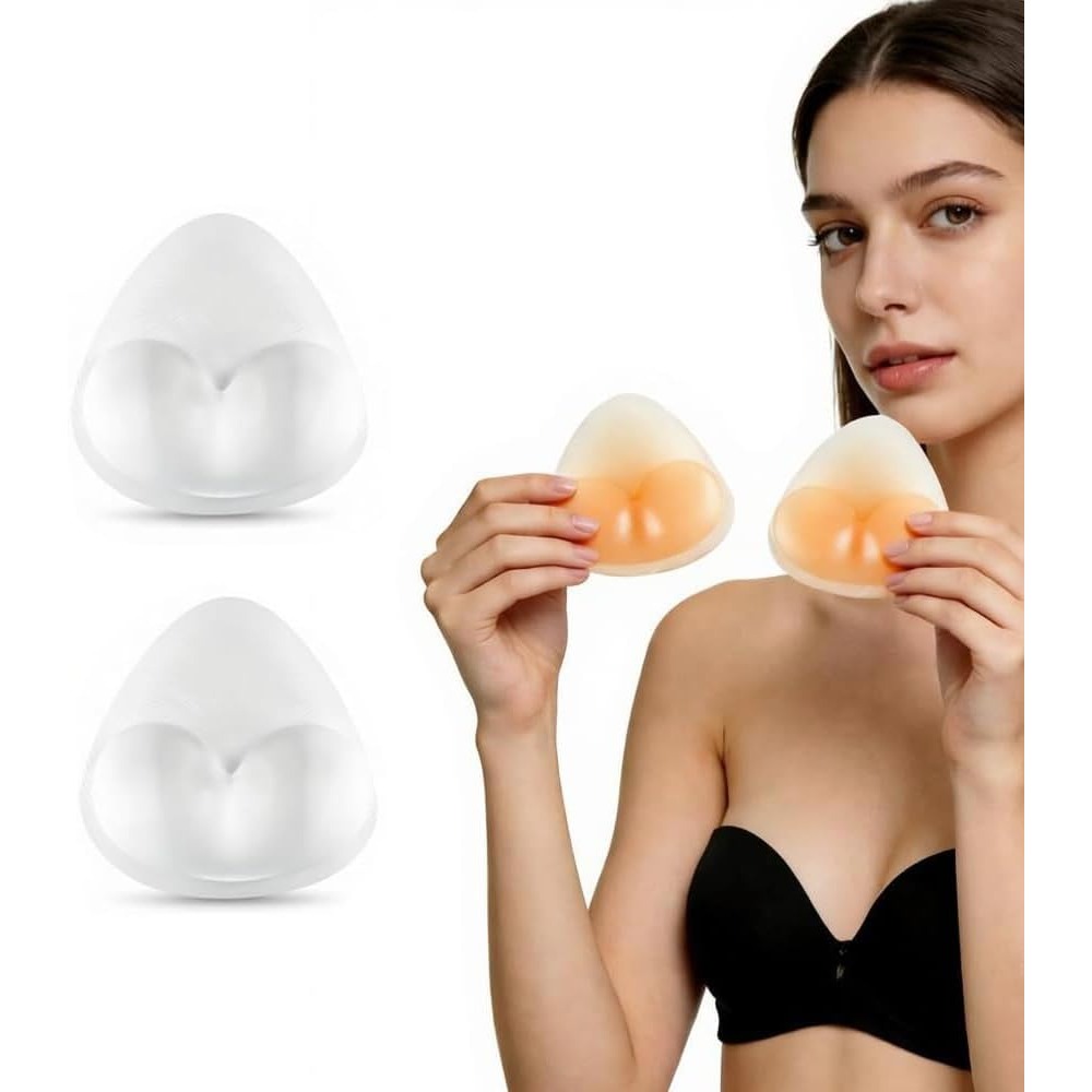 حشوات سيليكون للصدر، وسادات مث - مراجعة Push Up Bra Padded وسعره