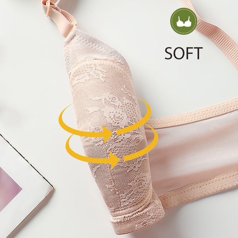 Yenlice-حمالة صدر دانتيل مقاس  - مراجعة Bralette Wireless Soft وسعره
